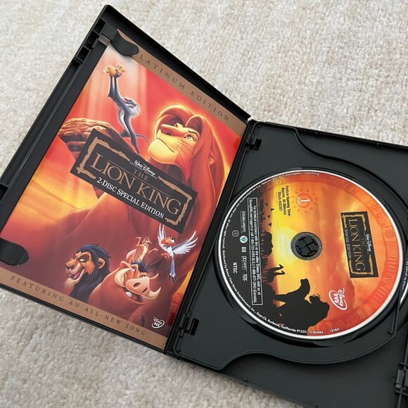 3 for $6 The Lion King Platinum Edition 2 Disc DVD Special Edition - Picture 6 of 10